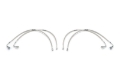Picture of Fabtech 07-18 Jeep JK 4WD Front & Rear Extended Brake Line Kit