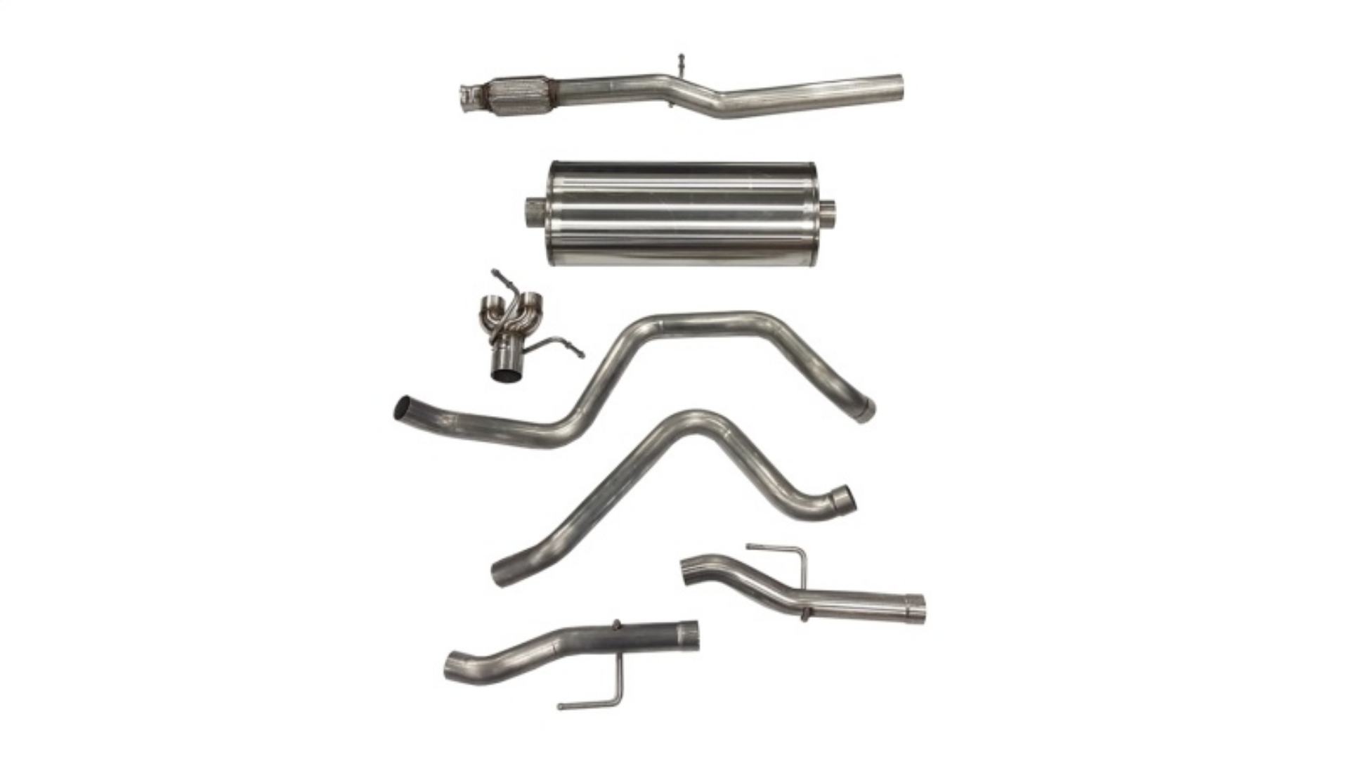 Picture of Corsa 19-23 Chevy Silverado -GMC Sierra 6-2L Crew Cab Stnd Bed 157in Cat-Back Dual Rear No Tip