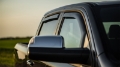 Picture of EGR 2019 Dodge Ram 1500 Quad Cab SlimLine In-Channel WindowVisors Set of 4 - Dark Smoke