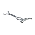 Picture of MBRP 16-19 Chevrolet Camaro SS 6 Speed 3in Dual Cat Back w- 4-5in OD Tips - 409 Non NPP Models