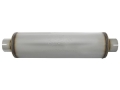 Picture of aFe MACH Force-Xp 409 SS Muffler 3-1-2in ID Center-Center x 7in Dia x 24in L - Round Body