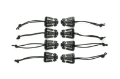 Picture of BuiltRight Industries Elastic Tech Panel Clips - 8pc Kit