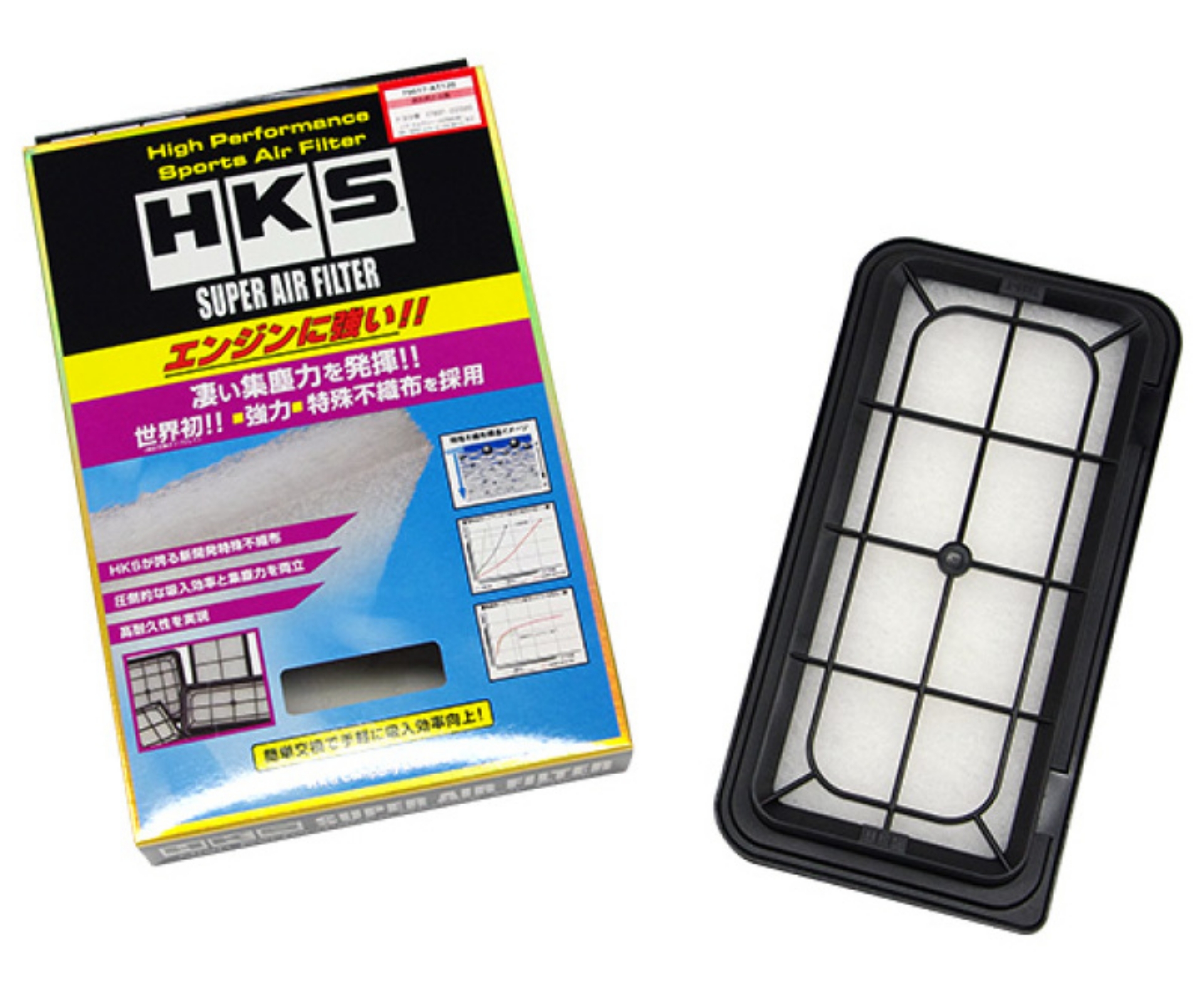 Picture of HKS Replacement Super Air Filter S Size - For 70017-AK101