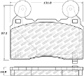 Picture of StopTech 14-17 Chevrolet Camaro SS-09 Pontiac G8 Street Select Front Brake Pads