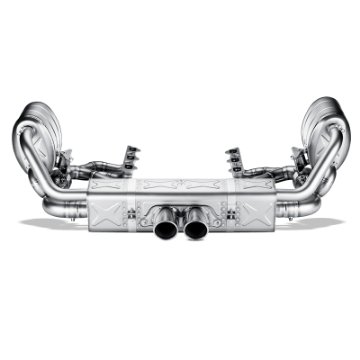Picture of Akrapovic 06-09 Porsche 911 GT3-RS 3-6 Evolution Line w- Header Titanium w- Titanium Tips