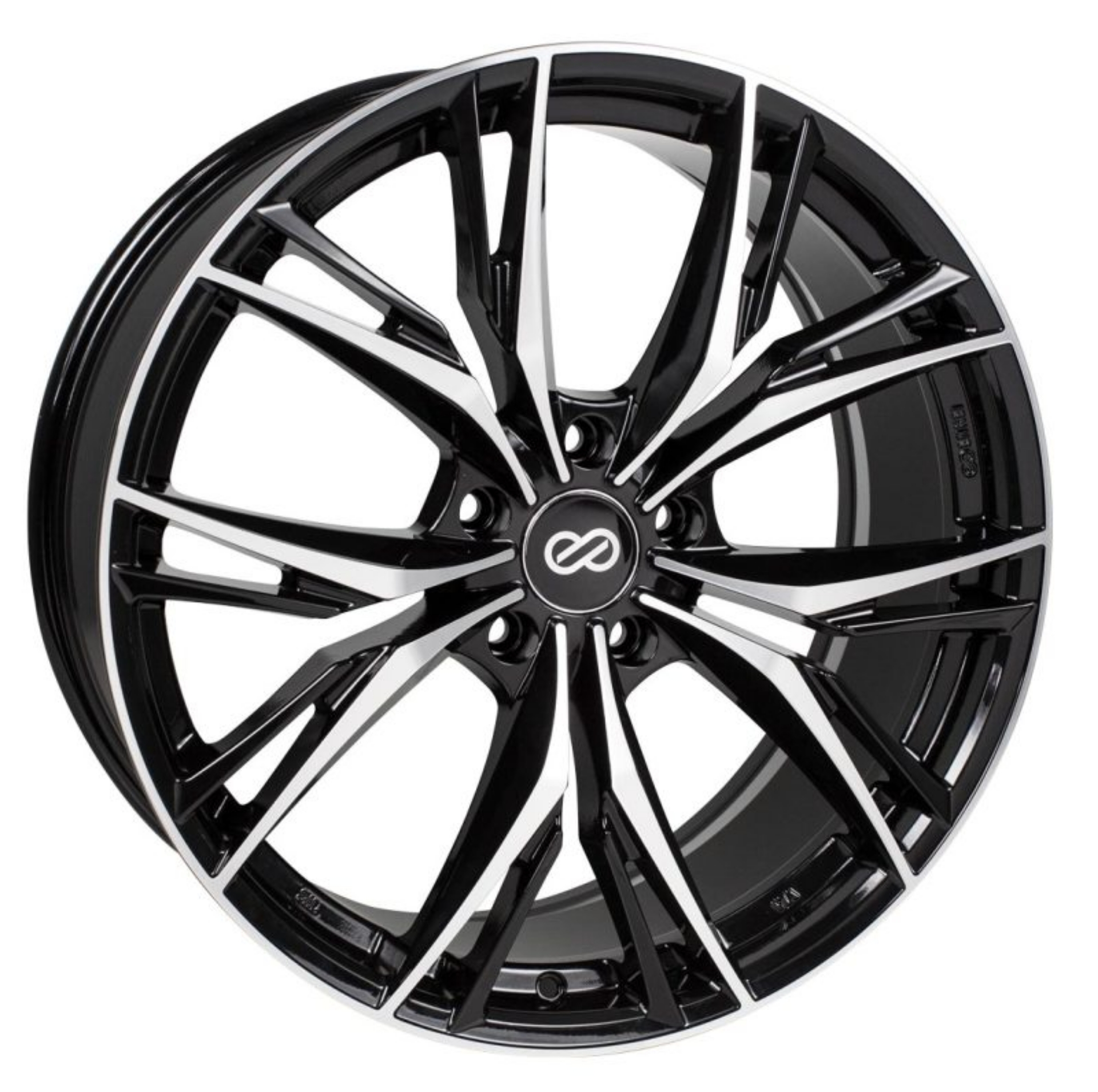 Picture of Enkei ONX 18x8 5x114-3 40mm Offset 72-6mm Bore Black Machined Wheel