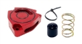 Picture of Torque Solution Blow Off BOV Sound Plate Red 14+ Kia Forte Koup Turbo