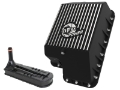 Picture of afe Transmission Pan Black; Ford Diesel Trucks 03-10 V8-6-0-6-4L td