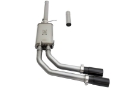 Picture of aFe Rebel Series CB 3in Middle Side Exit SS Exht w- Black Tips 09-16 Chevy Silverado-GMC Sierra 1500