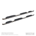 Picture of Westin 2019 Chevrolet Silverado Crew Cab PRO TRAXX 5 W2W Oval Nerf Step Bars - Stainless Steel