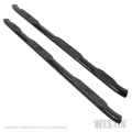 Picture of Westin 2019 Chevrolet Silverado Crew Cab w- 6-5ft Bed PRO TRAXX 5 W2W Oval Nerf Step Bars - Black