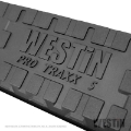 Picture of Westin 2019 Chevrolet Silverado Double Cab PRO TRAXX 5 W2W Oval Nerf Step Bars - Stainless Steel
