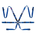 Picture of Sparco Belt Prime H7 6 Point 2in Blue Harness