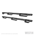 Picture of Westin 99-16 Ford F-250-350-450-550 CC 6-75ft Bed HDX Drop Whl to Whl Nerf Step Bars - Text Blk