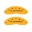 Picture of MGP 4 Caliper Covers Engraved Front Mustang Rear Bar & Pony Yellow Finish Blk Char 2004 Ford Mustang