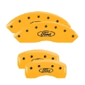 Picture of MGP 2 Caliper Covers Engraved Rear MGP Yellow Finish Black Characters 2017 Ford Focus