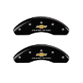 Picture of MGP 4 Caliper Covers Engraved Front Viper Rear Snake Yellow Finish Black Char 2002 Dodge Viper