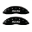 Picture of MGP 2 Caliper Covers Eng Front Silverado SS Blk Finish Sil Char 2008 Chevy Silverado 1500