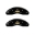 Picture of MGP 4 Caliper Covers Engraved F & R Chevy Racing Black Finish Silver Char 2019 Chevrolet Equinox