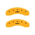 Picture of MGP 2 Caliper Covers MGP Yellow Finish Black Characters 2018 Chevrolet Tahoe