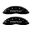 Picture of MGP 4 Caliper Covers Engraved Front Pontiac Rear Arrow Black Finish Silver Char 2006 Pontiac GTO