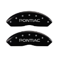 Picture of MGP 4 Caliper Covers Engraved Front Pontiac Rear Arrow Blk Finish Silver Char 2006 Pontiac Solstice