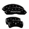 Picture of MGP 4 Caliper Covers Engraved Front Pontiac Rear Arrow Blk Finish Silver Char 2006 Pontiac Solstice