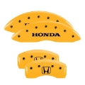 Picture of MGP 2 Caliper Covers Engraved Front Honda Yellow Finish Black Characters 1999 Honda Accord