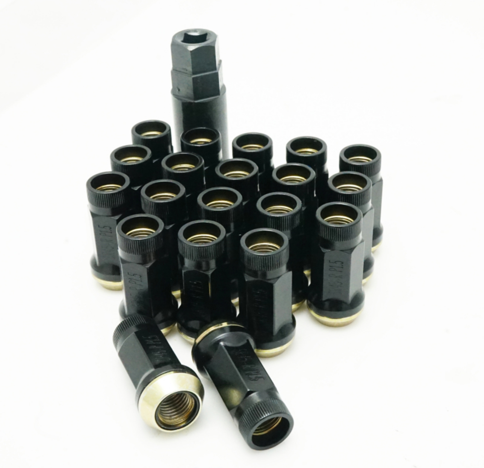 Picture of Wheel Mate Muteki SR45R Lug Nut Kit 12x1-5 - Black