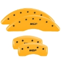Picture of MGP 2 Caliper Covers Engraved Front MGP Yellow Finish Black Characters 2010 Mazda Tribute
