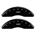 Picture of MGP 2 Caliper Covers Engraved Front MGP Black Finish Silver Characters 2007 GMC Canyon