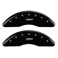 Picture of MGP 2 Caliper Covers Engraved Front MGP Black Finish Silver Characters 2007 GMC Canyon