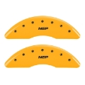 Picture of MGP 2 Caliper Covers Engraved Front MGP Yellow Finish Black Characters 2004 GMC Canyon