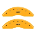 Picture of MGP 2 Caliper Covers Engraved Front MGP Yellow Finish Black Characters 2004 GMC Canyon