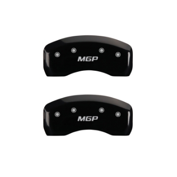 Picture of MGP 2 Caliper Covers Engraved Rear MGP Black Finish Silver Characters 2007 Acura RL