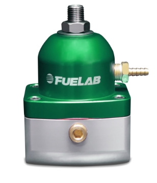 Picture of Fuelab 515 EFI Adjustable FPR 25-90 PSI 2 -10AN In 1 -6AN Return - Green