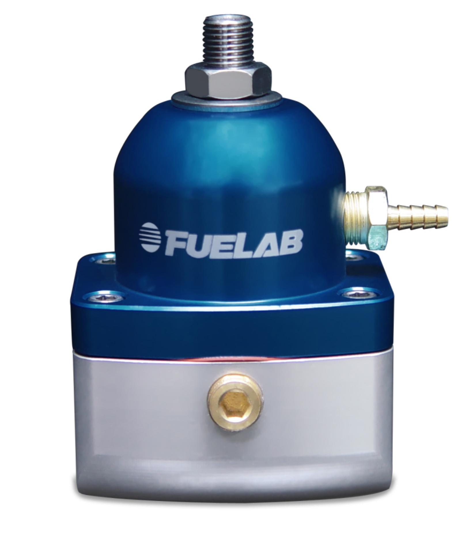 Picture of Fuelab 515 Carb Adjustable FPR 4-12 PSI 2 -10AN In 1 -6AN Return - Blue