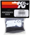 Picture of K&N Universal PreCharger Round Straight Air Filter Wrap Black