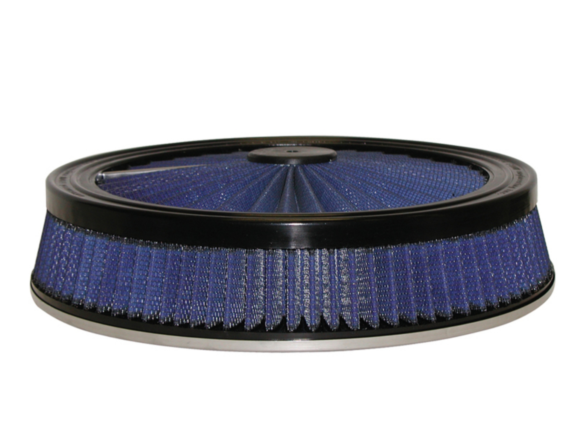 Picture of aFe MagnumFLOW Air Filters Round Racing P5R A-F TOP Racer 14D x 3H Blk-Blue