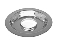 Picture of aFe MagnumFLOW Air Filters Round Racing A-F Chrome Bottom 14 w-7-8 Drop