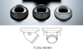 Picture of HKS 50mm Weld-on Steel BOV Flange
