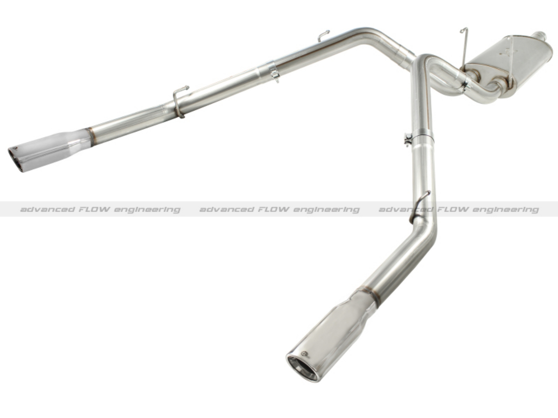 Picture of aFe MACHForce XP Exhausts Cat-Back SS-409 EXH CB Dodge Ram 1500 5-7L HEMI 09-13 Polished
