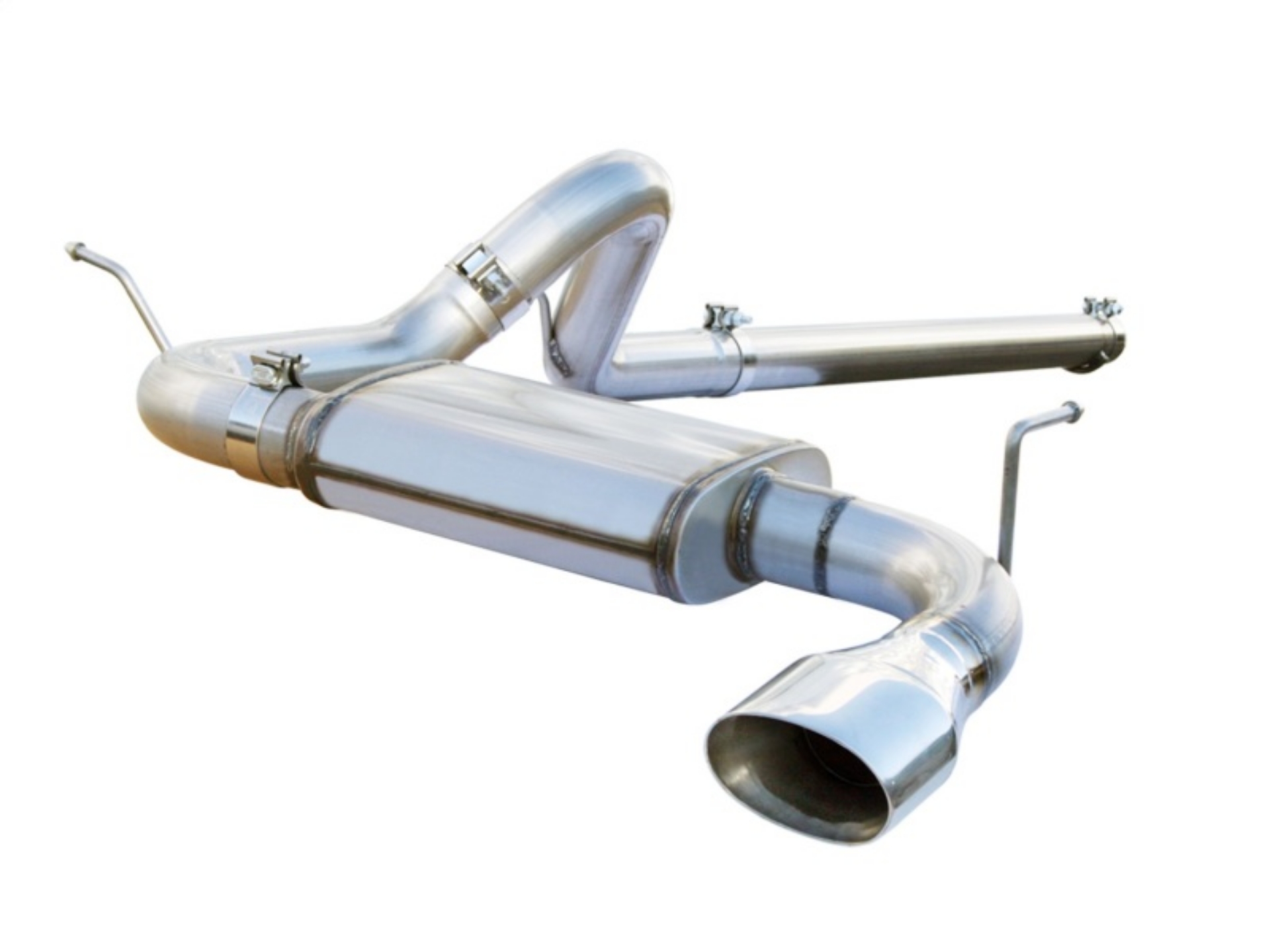 Picture of aFe MACHForce XP Exhausts Cat-Back SS-409 EXH CB Jeep Wrangler JK 07-11 V6-3-8L 2-4 dr
