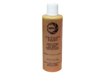 Picture of aFe MagnumFLOW Chemicals CHM Oil 8 oz Squeeze Gold