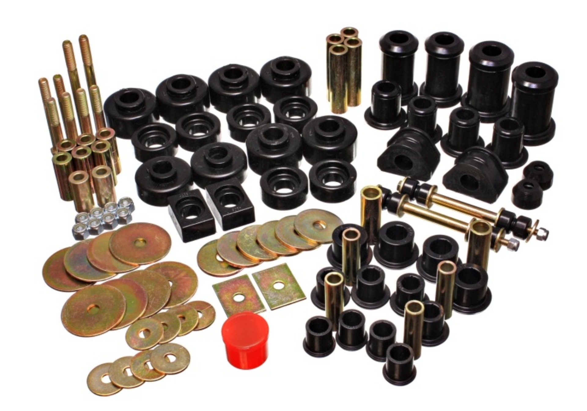 Picture of Energy Suspension F-150-F-250 4WD Black Hyper-flex Master Bushing Set
