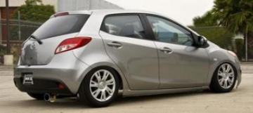 Picture of HKS 11 Mazda 2 Silent Hi-Power Rear Section ONLY Exhaust w- External Resonator