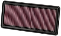 Picture of K&N Replacement Air Filter ACURA TL 04-06, RL 05-08; HONDA ACCORD HYBRID 05-07