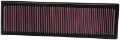 Picture of K&N Replacement Air Filter VOLKSWAGEN JETTA 2005-2010, RABBIT 2007-2009 2-5L L5