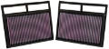 Picture of K&N Replacement Air Filter MERCEDES-BENZ CL600 5-5L-V12; 2003 2 PER BOX