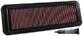 Picture of K&N Replacement Air Filter LOTUS O-E SIZE 373X121 REPLACES LOTUS APP-WHICH READ 33-201,NPDS